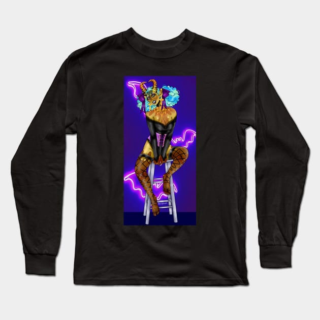 Halloween Bee Long Sleeve T-Shirt by Artadorkable's Magic Shop